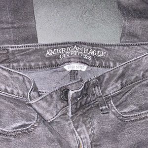 Black American Eagle Jegging Jeans Super Stretch